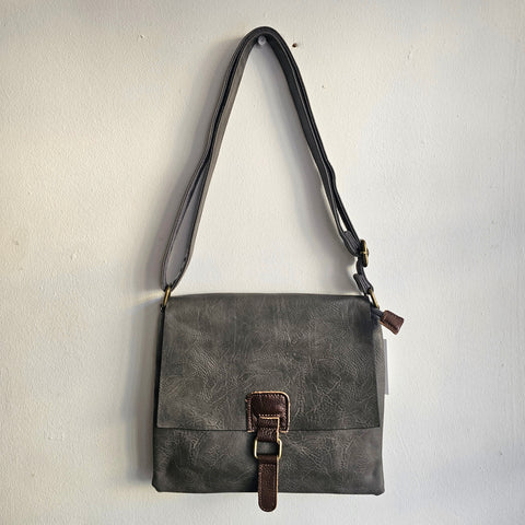 Small Square Crossbody with Buckle - Various Colours