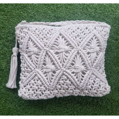 Crochet Crossbody Bag - Various Colours