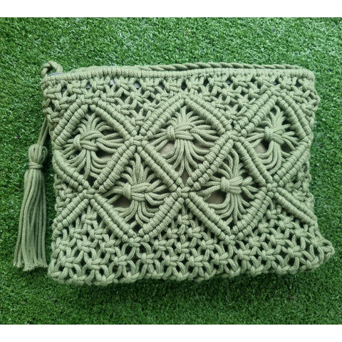 Crochet Crossbody Bag - Various Colours