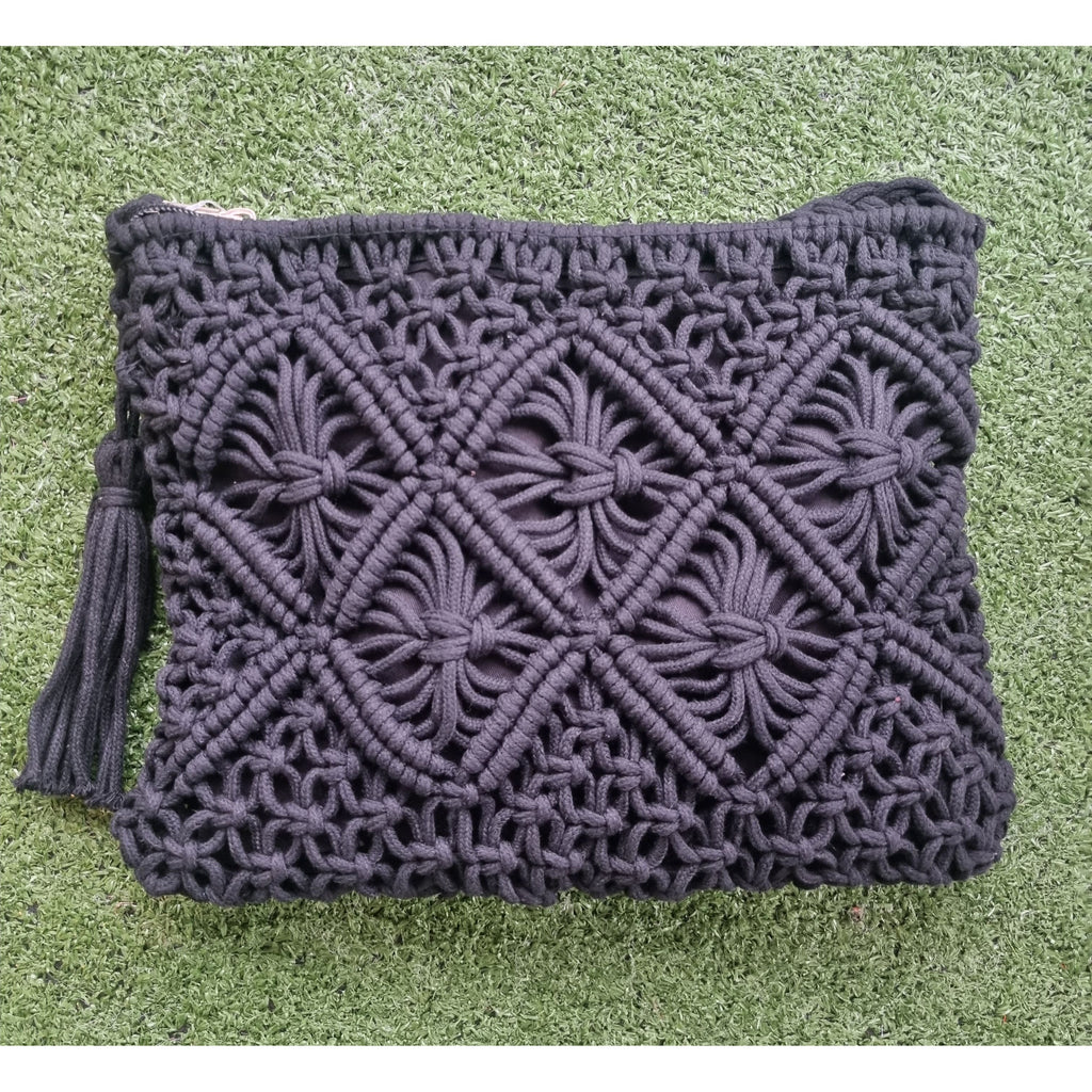Crochet Crossbody Bag - Various Colours
