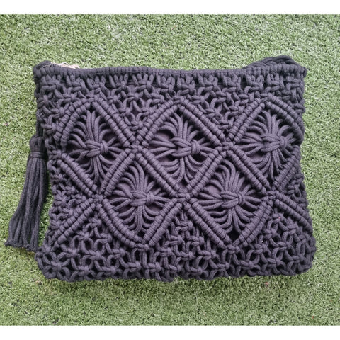 Crochet Crossbody Bag - Various Colours