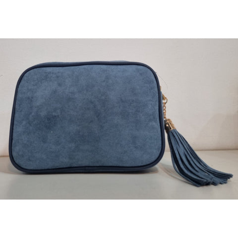 Suede Crossbody Bag - Various Colours