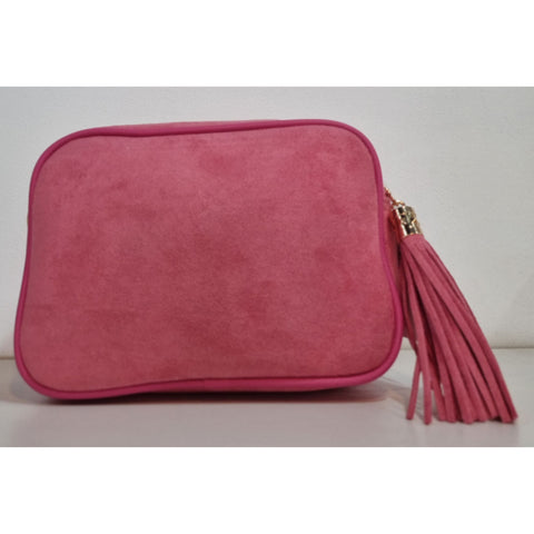 Suede Crossbody Bag - Various Colours