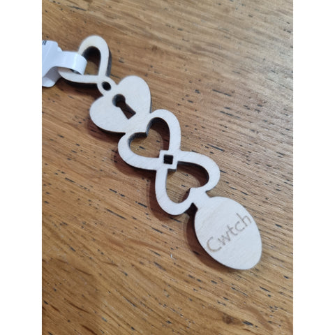 Welsh Wooden Lovespoon – Various Sayings