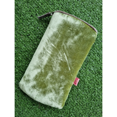Velvet Glasses Purse - Various Colours