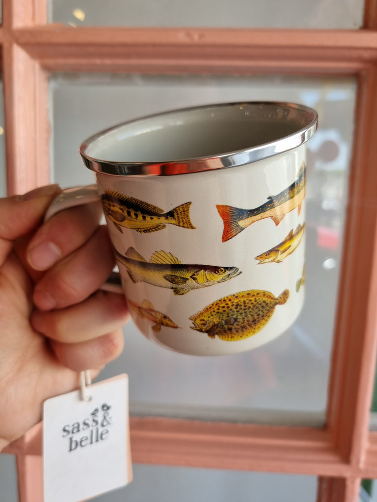 Vintage Fish Mug