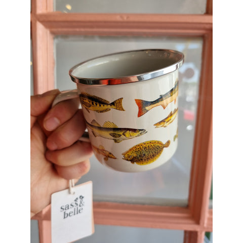 Vintage Fish Mug