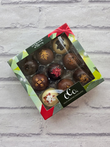 Festive Chocolate Dome Box - Various Flavours