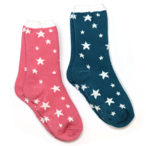 Cosy Star Socks Duo - Various Colours