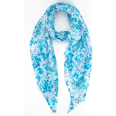 Ditsy Floral Cluster Print Scarf - Various Colours