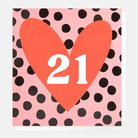 Age Cards Hearts - Various Ages
