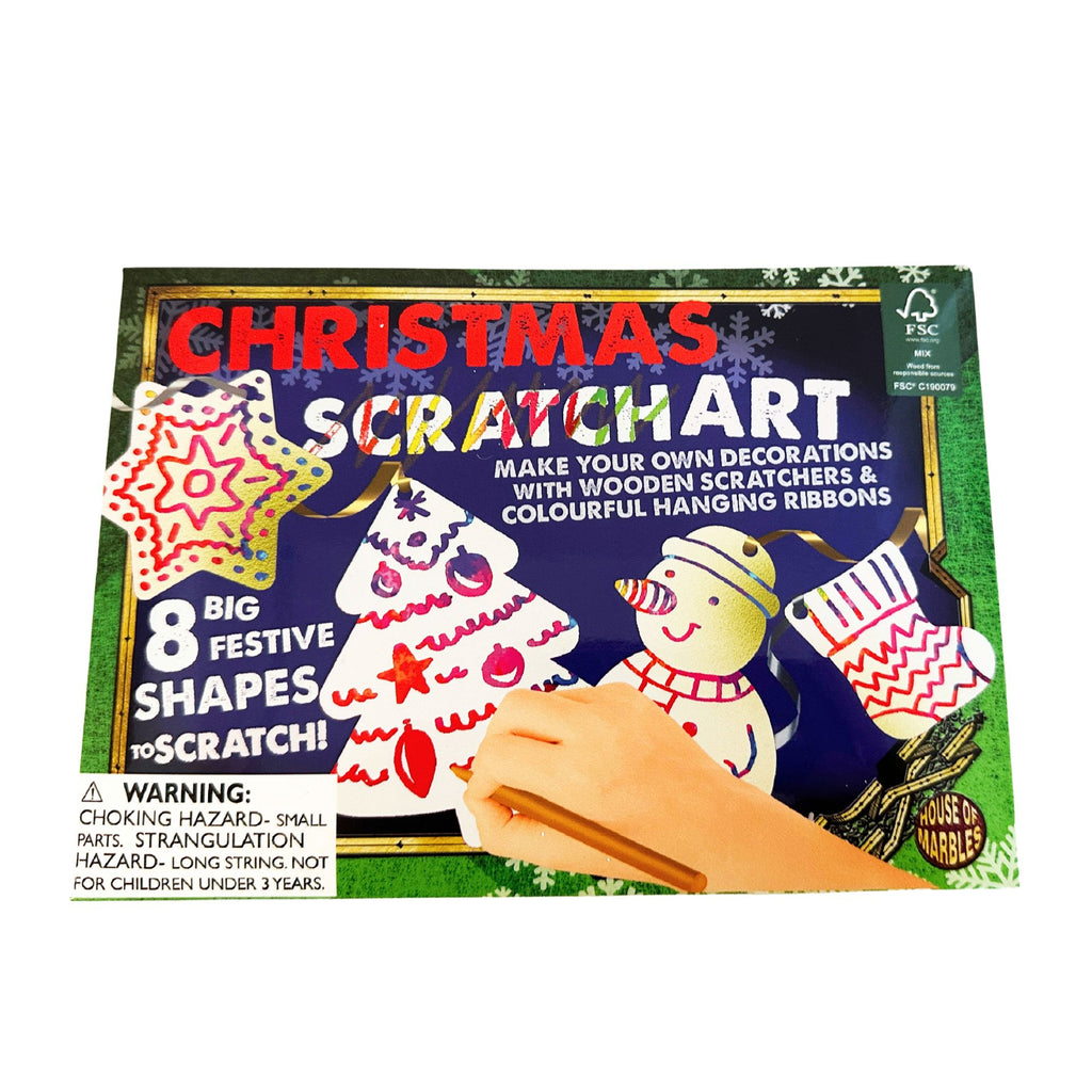 Scratch Art Set - Christmas