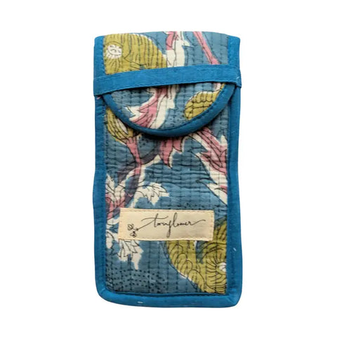 Quilted Glasses Case - Various Colours