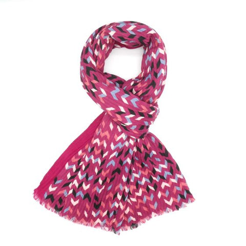 Pleated Waves Scarf