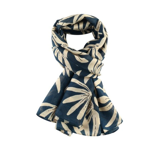 Floral Burst Lightweight Scarf - Various Colours