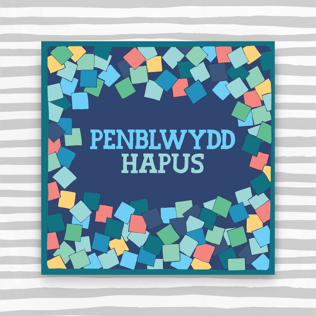Penblwydd Hapus Confetti