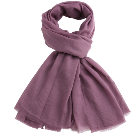 Plain Lightweight Scarf - Various Colours