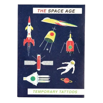 The Space Age Temporary Tattoos