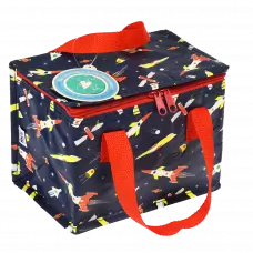 Space Age Rocket Lunch Bag