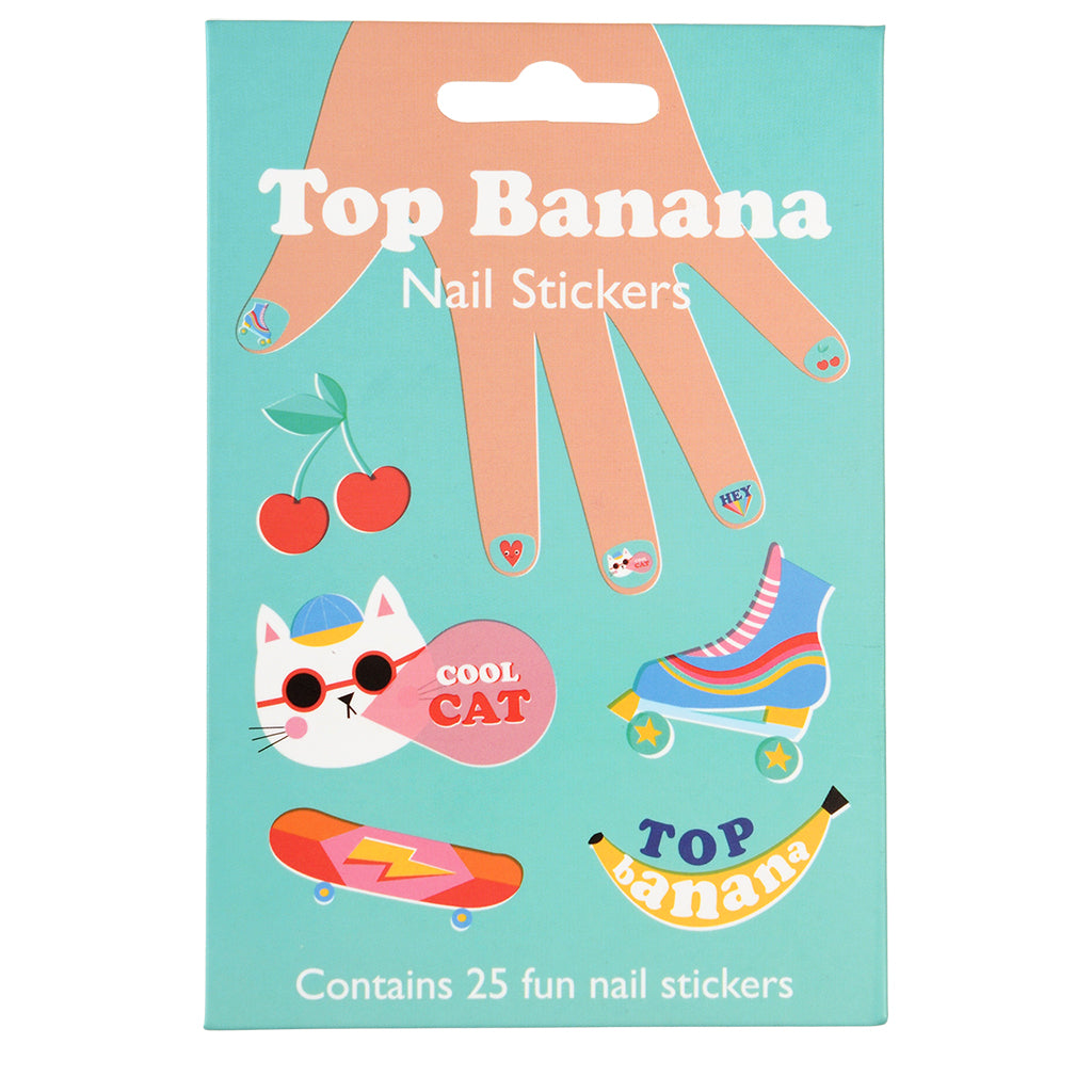 Children' Nail Stickers - Top Banana