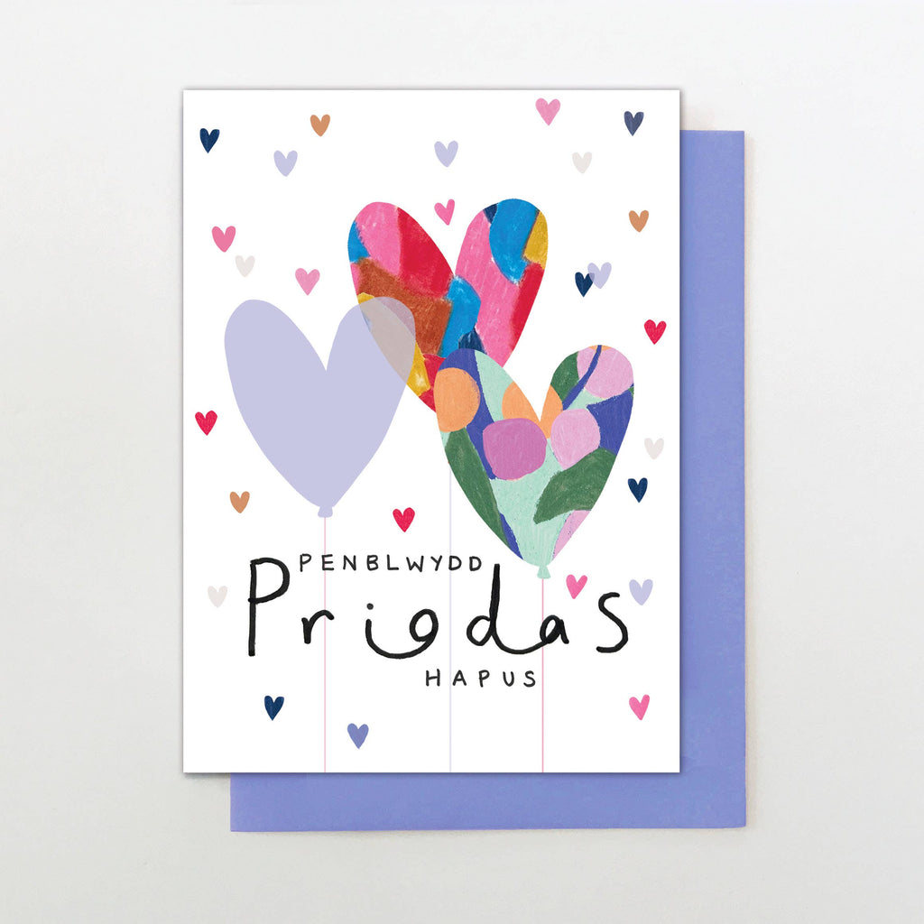 Penblwydd Priodas Hapus Card