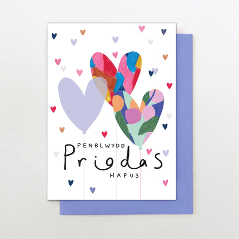 Penblwydd Priodas Hapus Card