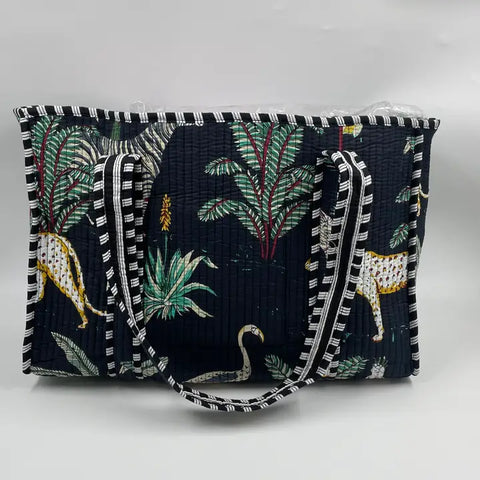 Quilted Reversible Tote Bag - Various Colours