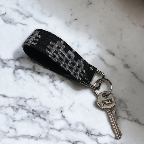 Welsh Tapestry Print Key Fobs - Various Colours