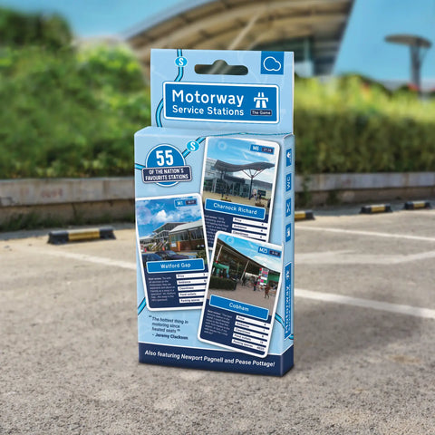 Motorway Service Stations Card Game