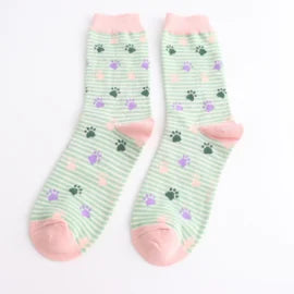 Paws & Stripes Socks - Various