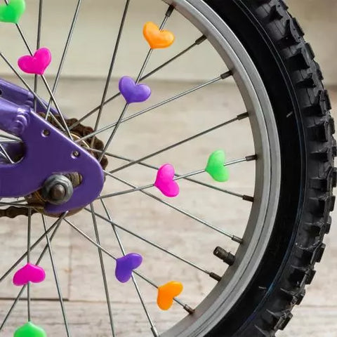 Bicycle Spoke Hearts