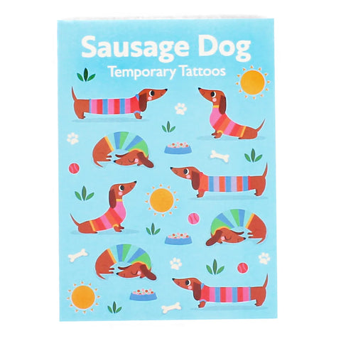 Sausage Dog - Temporary Tattoos