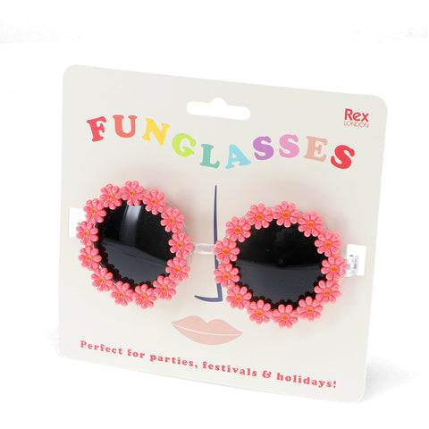 Pink Daisy Sunglasses