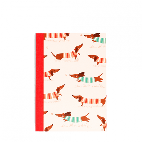 A6 Notebook - Sausage Dog