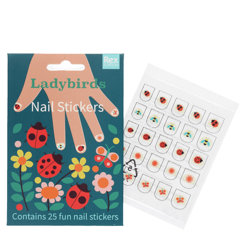 Ladybird Nail Stickers