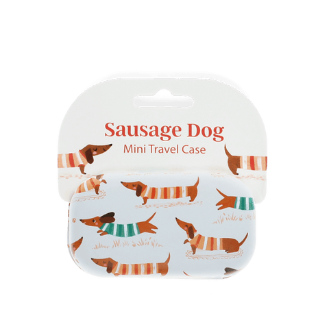 Sausage Dog Mini Travel Case