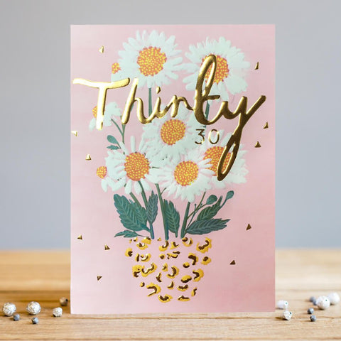 Thirty White Flowers