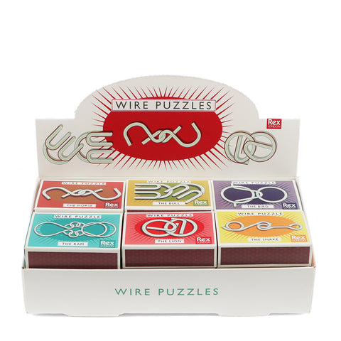 Brain Teaser Wire Puzzle - Various Puzzles