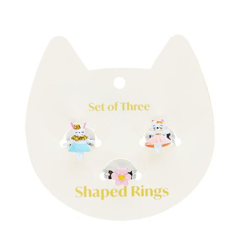 Cute Cat Rings (set of 3)