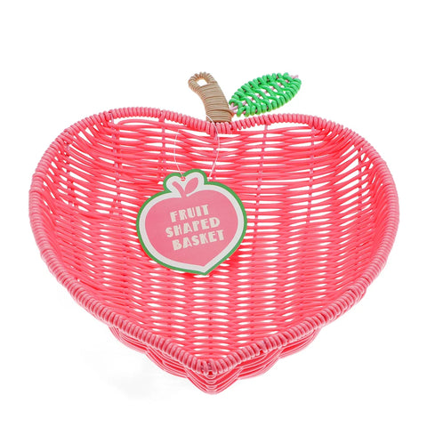 Woven Plastic Fruit Basket - Various Shapes