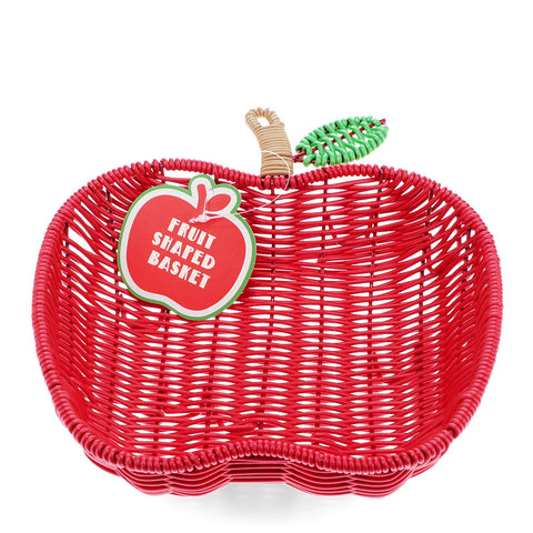 Woven Plastic Fruit Basket - Various Shapes