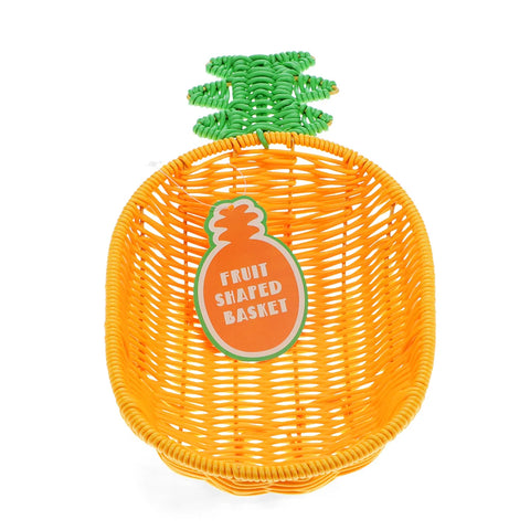Woven Plastic Fruit Basket - Various Shapes