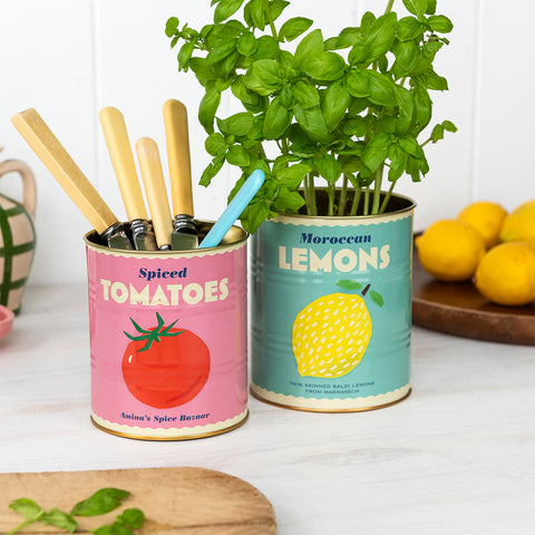 Veggie Storage Tins - Various Sizes