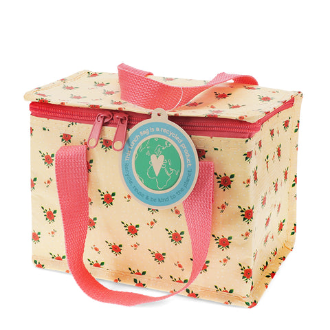 French Rose Insulated Lunch Bag