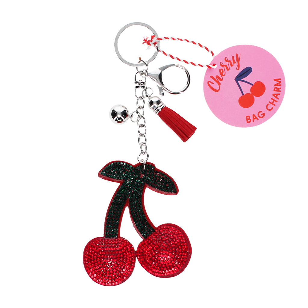 Cherry Shaped Keyring