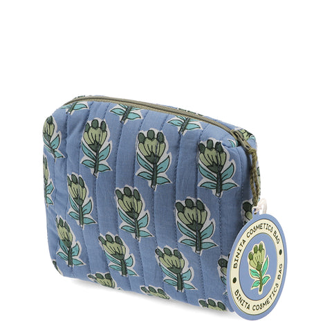 Quilted Make Up Bag - Various Colours