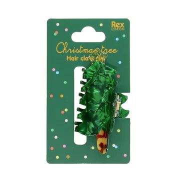 Christmas Tree Hair Claw