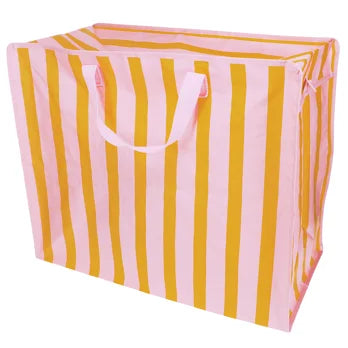 Stripe Jumbo storage bag - Various Colours