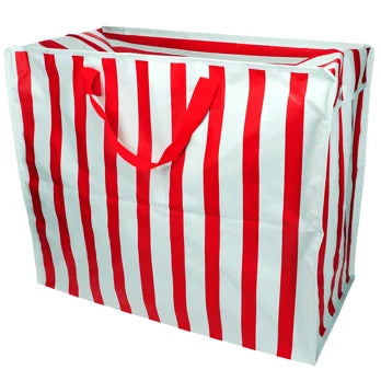 Stripe Jumbo storage bag - Various Colours