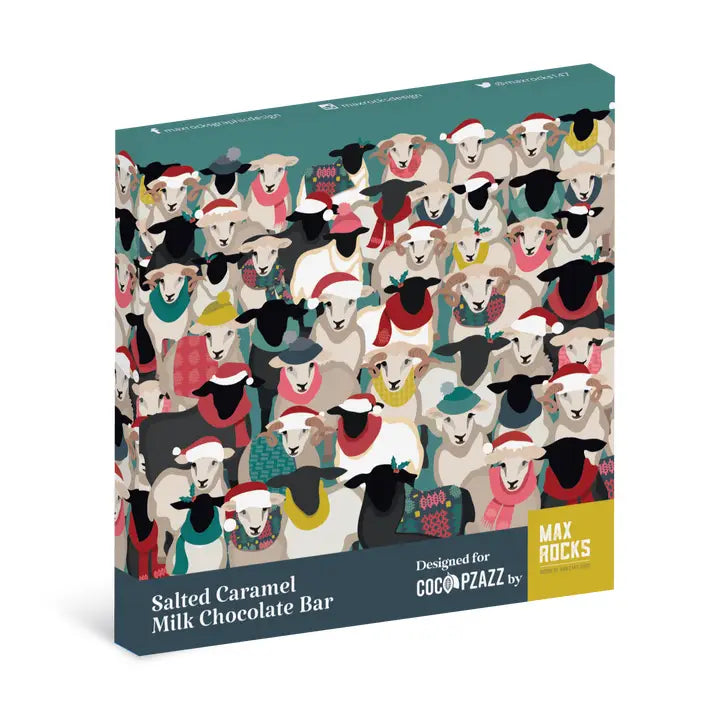 Woolly Sheep Salted Caramel Chocolate Bar